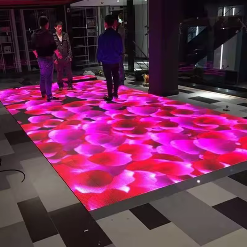 Pista da ballo LED interattiva outdoor DMX512