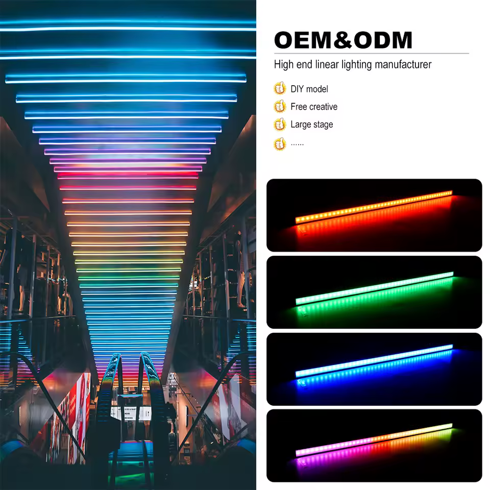 Barra LED Pixel RGBW ArtNet/SPI da 1 m