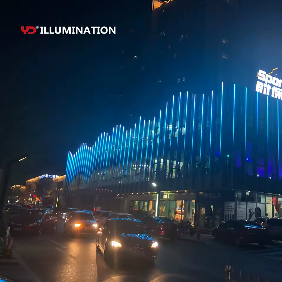 Barra lineare LED Pixel RGB DMX per facciate