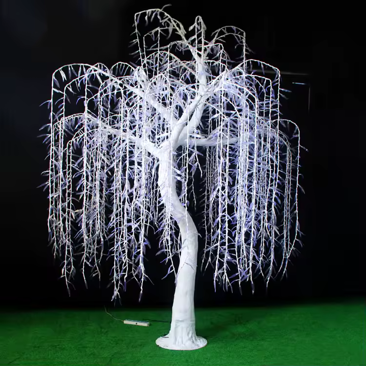 Albero di salice luminoso LED per eventi e matrimoni